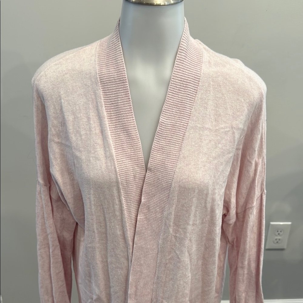 GAP Factory Light Pink Open-Front Cardigan - Picture 8 of 11